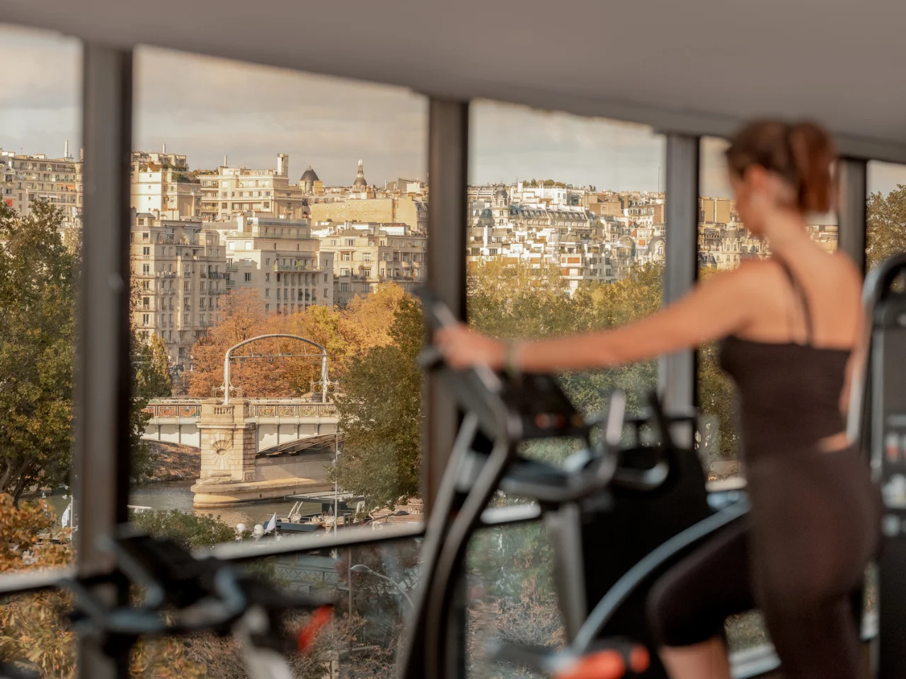 Salle de fitness du Novotel Paris Tour Eiffel